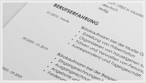 Berufserfahrung im Lebenslauf - Lebenslaufmuster.de