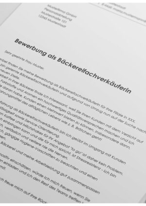 Bewerbung als Bankkaufmann Detail